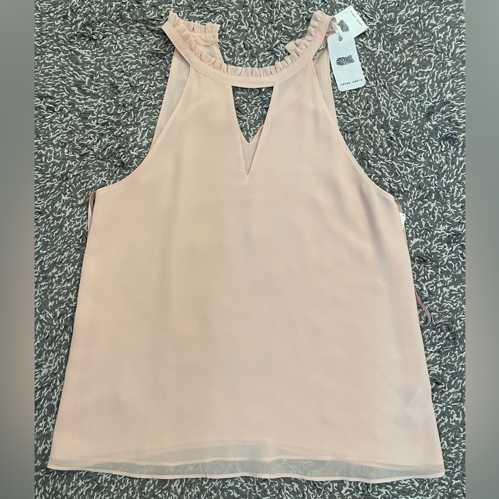 Naked Zebra top, NWT